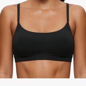 CRZ YOGA Butterluxe Adjustable Sports Bra - Black